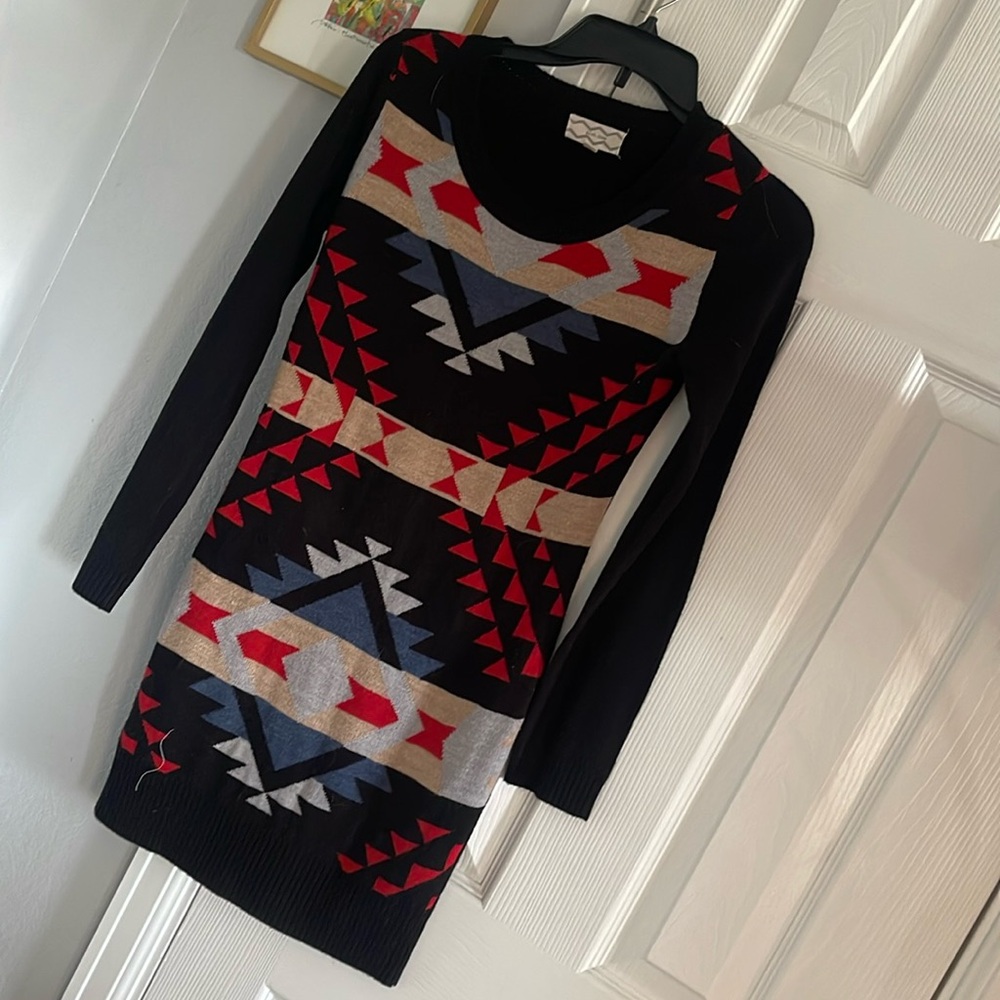 pink.rose Sweater Dress